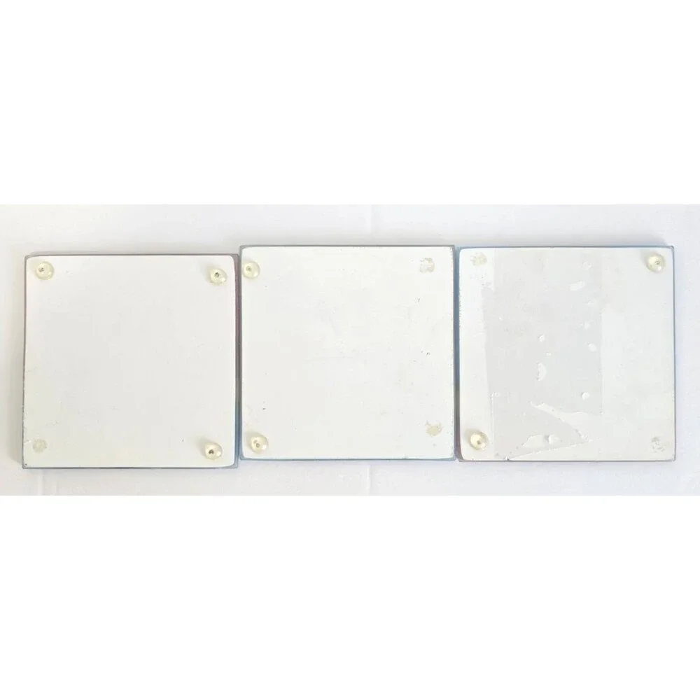 Retro DC Comics Glass Coaster Set of 3 Batman, Superman, & Wonder Woman